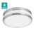 EGLO Palermo Ceiling & Wall Light – Chome & White