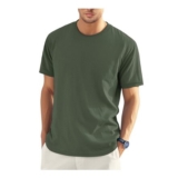 EKLENTSON Mens Short Sleeve Cotton Crewneck T-Shirts