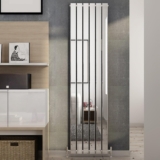 ELEGANT 1800 x 452 mm Chrome Single Vertical Column Radiator