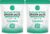 ELYSIUM SPA Natural Eucalyptus Epsom Salts, White, 450 g (Pack of 2)