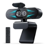 EMEET C60E Dual-Camera 4K Webcam for Streaming, Wide-Angle and Telephoto Cameras Sold by EMEET Direct UK / FBA