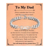 EPVID Cuban Chain Bracelet for Men – Gift for Dad