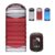 ETGLCOZY 3-Season Sleeping Bag for Adults/Kids, Waterproof Ripstop, 0-10C