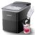 EUHOMY Countertop Ice Maker with One-Touch Control and Automatic Cleaning