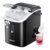 EUHOMY Nugget Ice Maker, Chewable Pellet Ice Machine with Self-Cleaning