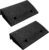 EVERGOODS 2PCS Kerb Ramp 49.6 27 8.8cm Wheelchair Ramp Slope Non-Slip Step Ramp for Car Caravan Trailer Wheelchair Disabled Acces