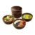 EVERGOODS 6-Pack Coconut Bowls, 450ml, Polished, Eco-Friendly