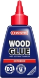 EVO-STIK Exterior Wood Glue 125ml – D3 – Weatherproof – Extra Strong – Dries Clear