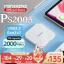 EXCLUSIVE2TB Fanxiang PS2005 Portable External SSD 2000MB/s Magnetic Hard Drive USB3.2 Gen2x2 (possible £2.74 credit)w/code FANXIANG Official Store