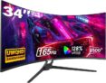 EXCLUSIVE34 21:9 Ultrawide Curved Gaming Monitor 34401440, 165Hz, FreeSync, HDR, 1500R w/code XBJ Global Flagship Store UK stock