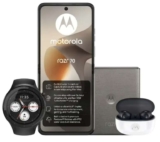 EXCLUSIVEMotorola Razr 70 256GB 5G Unlimited iD data, Unltd Mins / Txts, £26.99pm £79 Upfront w.code (24m) Free Watch & Buds Via Claim (W/code)