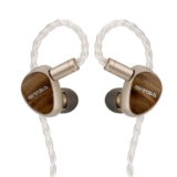EXCLUSIVESIVGA Que UTG Dynamic IEM Headphones ( UTG Glass Diaphragm Driver / Green Sandalwood Faceplate ) w/codecashbackSIVGA Official Store