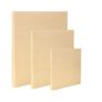 EXERZ Wooden Paint Boards, 3-Pack (15x15cm,25.4×25.4cm,30.5×30.5cm)