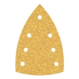 EXPERT C470 7-Hole Sandpaper for Multi Sanders, 100x150mm, G40, 10-Pcs