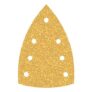 EXPERT C470 7-Hole Sandpaper for Multi Sanders, 100x150mm, G40, 10-Pcs