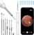 Ear Wax Removal Kit Ear Camera 1920P HD Ear Wax Removal Tool Ear Cleaner Otoscope with 6 LED Lights, 3mm Visual Ear Scope for iPhone iPad Android(White)