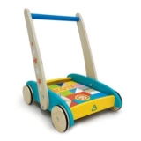 Early Learning Centre Wooden Toddle Truck and Bricks