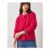 East Ember Cashmere Crew Neck Cardigan Pink