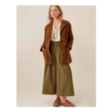 East Reggie Chestnut Brown Suede Jacket Brown