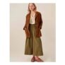 East Reggie Chestnut Brown Suede Jacket Brown