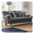 Eastwood Faro 2 Seater Small Slate Sofa