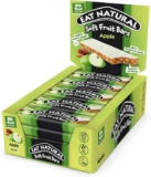 Eat Natural Soft Fruit Bars, Apple, Dates & Almonds, 15 x 25g Vegan, Gluten Free, High Fibre Snacks (£7.05 S/S)