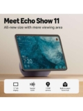 Echo Show 11 (2025) Smart Speaker with 11 Screen & Alexa Early Access Voice Recognition & Control, Graphite, 2 Year Warranty – Free C&C