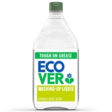 Ecover Washing Up Liquid, Tough on Grease and Grime, Fresh Lemon & Aloe Scent, 1 x 950ml