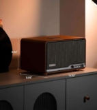 Edifier S300 Wireless Hi-Fi Tabletop Speaker with AirPlay 2 for Multi-Room, 80W Power, LDAC Hi-Res Audio, Retro Bluetooth Speakers