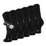 Effeet Mens Cotton Business Socks, 6/12 Pairs
