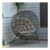 Egg Chair with Cushion Steel Frame and Side Pocket for Indoor Outdoor