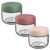 Eidoct 3-Pack 10oz Overnight Oats Jar Glass Jar with Lid Breakfast Pots – Sold by dashug / FBA