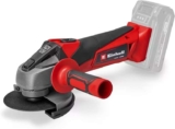 Einhell Cordless Angle Grinder TC-AG 18/115 Li-Solo Without Cutting Disc, Without Battery