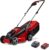 Einhell Cordless Lawnmower 30cm with Battery and Charger 18V PXC 30cm Cutting Width, 25L Grass Box, Brushless Motor, 3 Cutting Heights GE-CM 18/30 Li Battery Lawn Mower