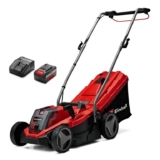 Einhell Cordless Lawnmower with Battery and Charger 18V Power X-Change, 33cm Cutting Width, Brushless Motor, 30L Grass Box