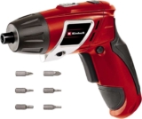 Einhell Cordless Screwdriver 3.6V, 1300 mAh, 3 Nm Torque Pivot Joint in the Handle, LED light