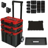 Einhell E-Case Tower Tool Storage System, 3 Stackable Cases