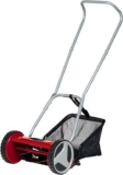 Einhell Hand Push Lawnmower With 30cm Cutting Width, 16L Grass Box, 4 Cutting Height Levels