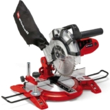 Einhell TC-MS 2112 Compound Mitre Saw 1600W, 5000rpm Cutting Speed, /-45 Mitre, Includes Sawdust Bag – Prime Day Deal