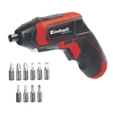 Einhell TE-SD 3,6/1 Li 3.6V 1 x 1.5Ah Li-Ion Power X-Change Cordless Screwdriver – Free C&C
