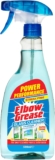 Elbow Grease Glass Cleaner with Vinegar for Windows and Mirrors, 500 ml – Window Cleaning Equipment (Pack of 1)