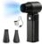 Electric Air Duster, 130000 RPM Cordless Air Blower, 4-Speed Rechargeable Dust Cleaner for PC, Keyboard & Car, Aluminum Portable Jet Fan