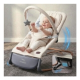Electric Baby Bouncer and Ergonomic Swing Chair with Tap Control