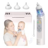 Electric Baby Nasal Aspirator, 3 Tips, 3 Levels, 70 KPa