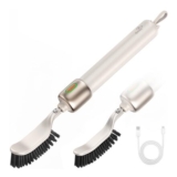 Electric Cleaning Brush with 2 Heads, 3 Speeds for Surfaces