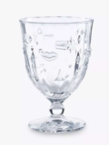 Electric Coast Lips & Stars Wine Glasses, Set of 4, 260ml, Clear (£2.95 C&C)