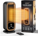 Electric Heater, 1500W Portable Heater Fan with 3 Modes & LED Display