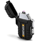 Electric Lighter Rechargeable USB C, Electronic Plasma Arc Lighter Waterproof and Windproof – Prme Deal