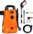 Electric Pressure Washers 1300w Max.100Bar 410L/H Power Washer,Jet Washers Pressure Washers with Adjustable Nozzle&Foam Cannon for Cars/Fences/Driveways/Home/Patios