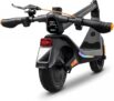 Electric Scooter with Fingerprint Unlock 45-100km Range, 9.5-10.5 Tubeless, 3 Modes Flowing Lights, Adjustable Suspension, 120-180kg Load, 3 Braking, TCS, APP, BMS